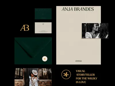 Anja Brandes Photography Brand Identity brand branding branding and identity design germany graphic design hamburg photo brand photographer visual identity