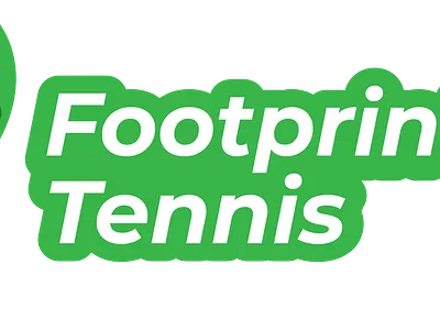 Footprints Tennis branding design footprints illustration logo tennis vector
