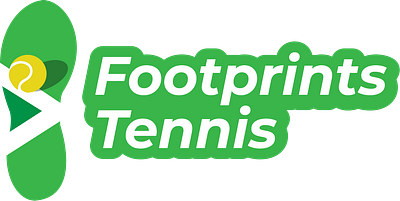 Footprints Tennis branding design footprints illustration logo tennis vector