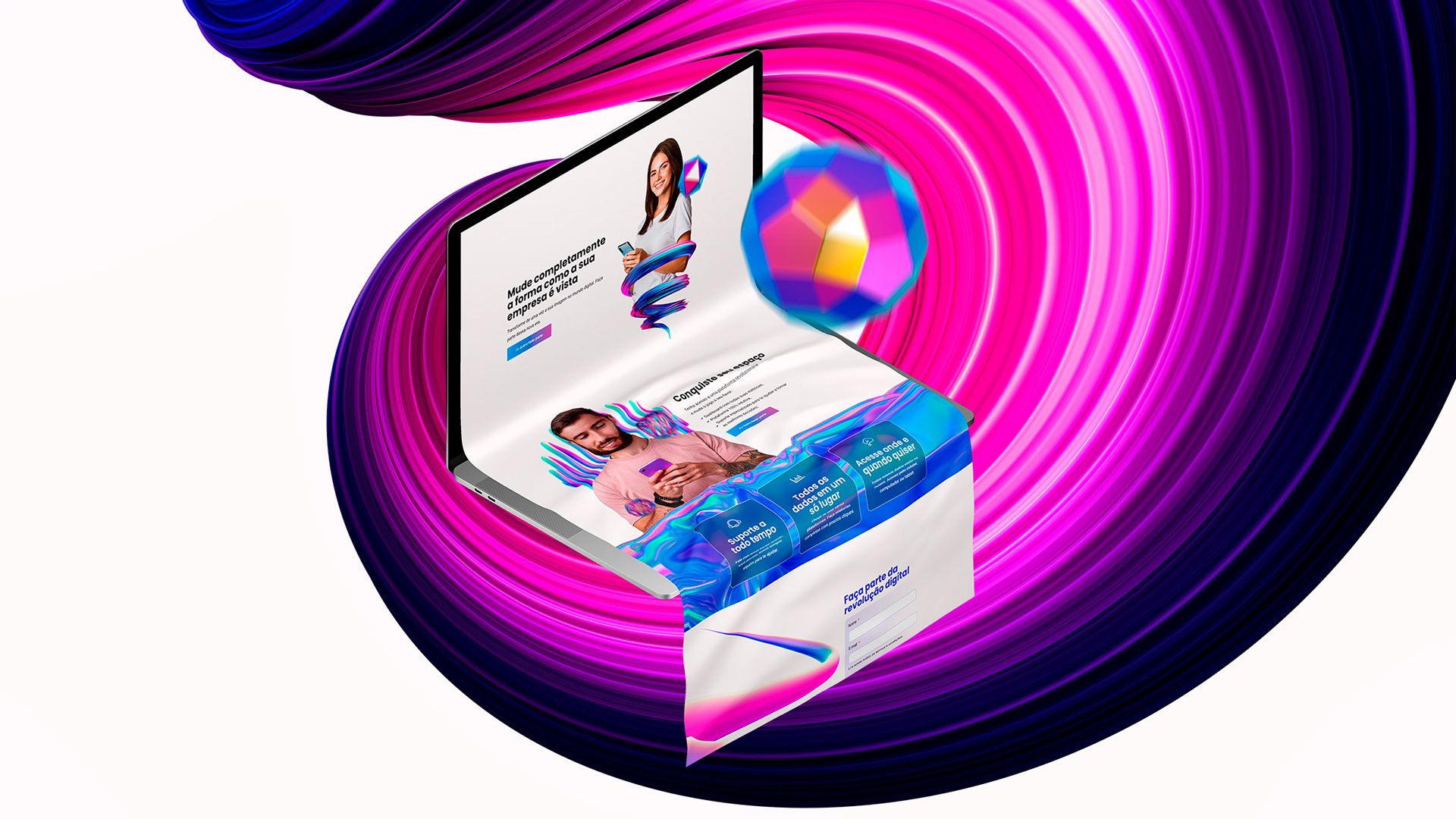 Landing Page | Marketing Agency graphic design landing page ui ui design uiux web design