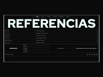 Reference - Website portfolio portfolio reference website