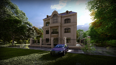 Villa Exterior Design 3d design exterior villa