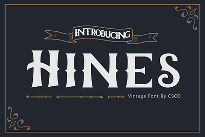 Hines Font - Craft Supply Co brush creative design elegant font illustration lettering logo typeface ui