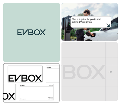 EVBox Rebrand bold brand design clean contemporary design digital design editorial design ev market graphic design marketing minimal mobility sophisticated sustainability design