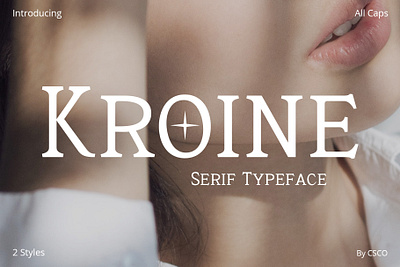 Kroine Font - Craft Supply Co brush creative design elegant font illustration lettering logo typeface ui