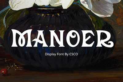 Manoer Font - Craft Supply Co brush creative design elegant font illustration lettering logo typeface ui