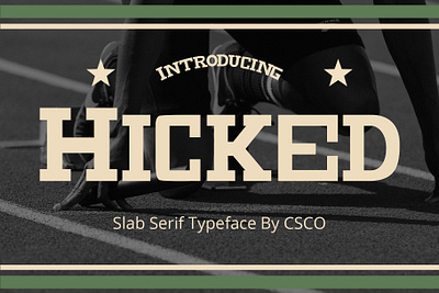 Hicked Font - Craft Supply Co brush creative design elegant font illustration lettering logo typeface ui