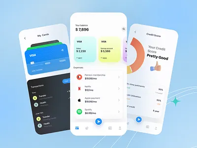 Online Banking App app app ui banking app branding creative design dribbble shot finance app financial app fintech app illustration landing page logo mobile ui modern online banking app transection app ui uiux website