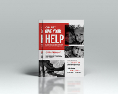 Charity Flyer charity event charity expert charity flyer design disaster relief donation event flyer flyer design fund fund raiser fundraisers help humanitarian marketing poster social assistance social help solidarity