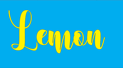 Lemon branding calligraphy design fonts graphic design handwritten jasa design