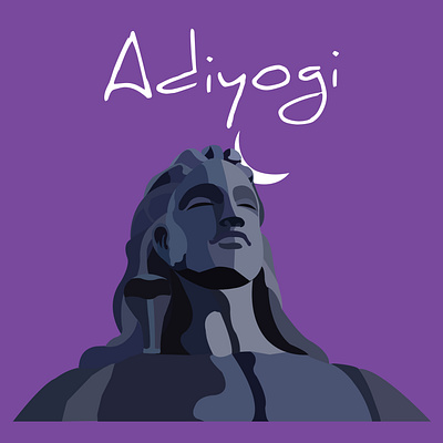 || Shiva || adiyogi design graphic design illustration logo mahadev shiva typography ui ux vector