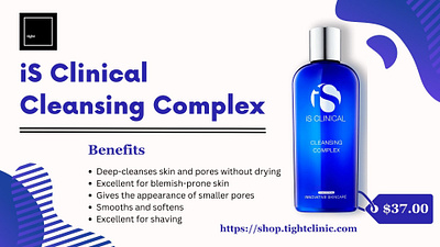 iS Clinical Cleansing Complex for Clear Skin - Tight Clinic Toro is clinical cleansing complex
