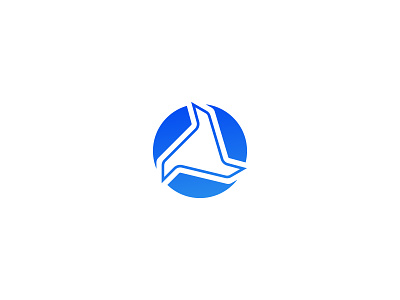 Triangle Logo Design brand identity branding colorful logo crypto finance graphic design logo logo design logo designer modern logo online payment triangle logo turbine web logo