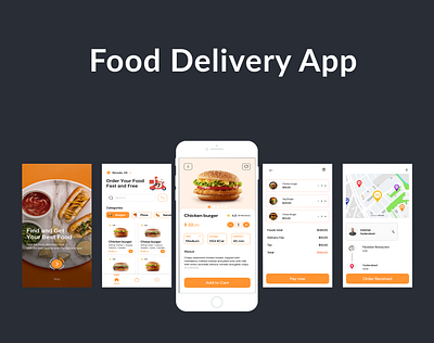 Food Delivery App ui