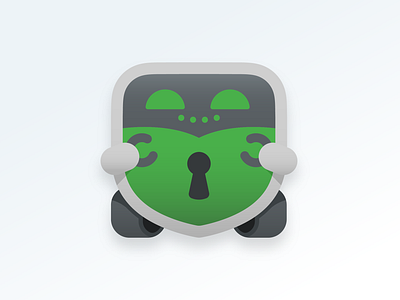 Cryptomator macOS Icon app icon application bot cryptomator encryption macos