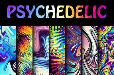 Psychedelic Textures Pack 70 background digital art fractal high resolution liquid marble marbling pack psychedelic retro texture textures