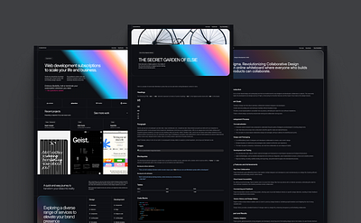 StudioMax – Agency multipage theme 80s agency css dark gradient multipgae neon tailwind theme