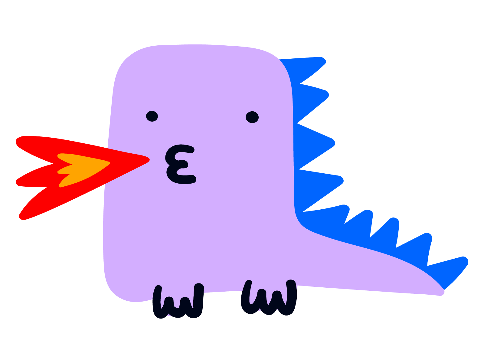 Dragon children cute design dragon flat graphic design icon illustration kid little logo mark small symbol