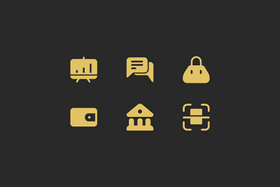 Business Glyph Icons business cutom icons icon icon design icon designer icon set iconography marketing start up