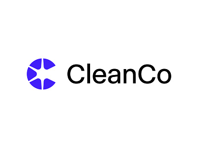 CleanCo Cleaning branding c logo cleaning design logo logodesign logotype minimal star logo typography