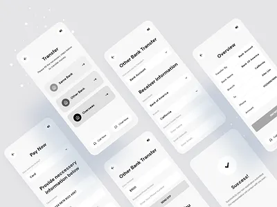 Mobile Banking with VIVR Technology | Wireframe android app design ios mobile redesign technology ui ux vivr