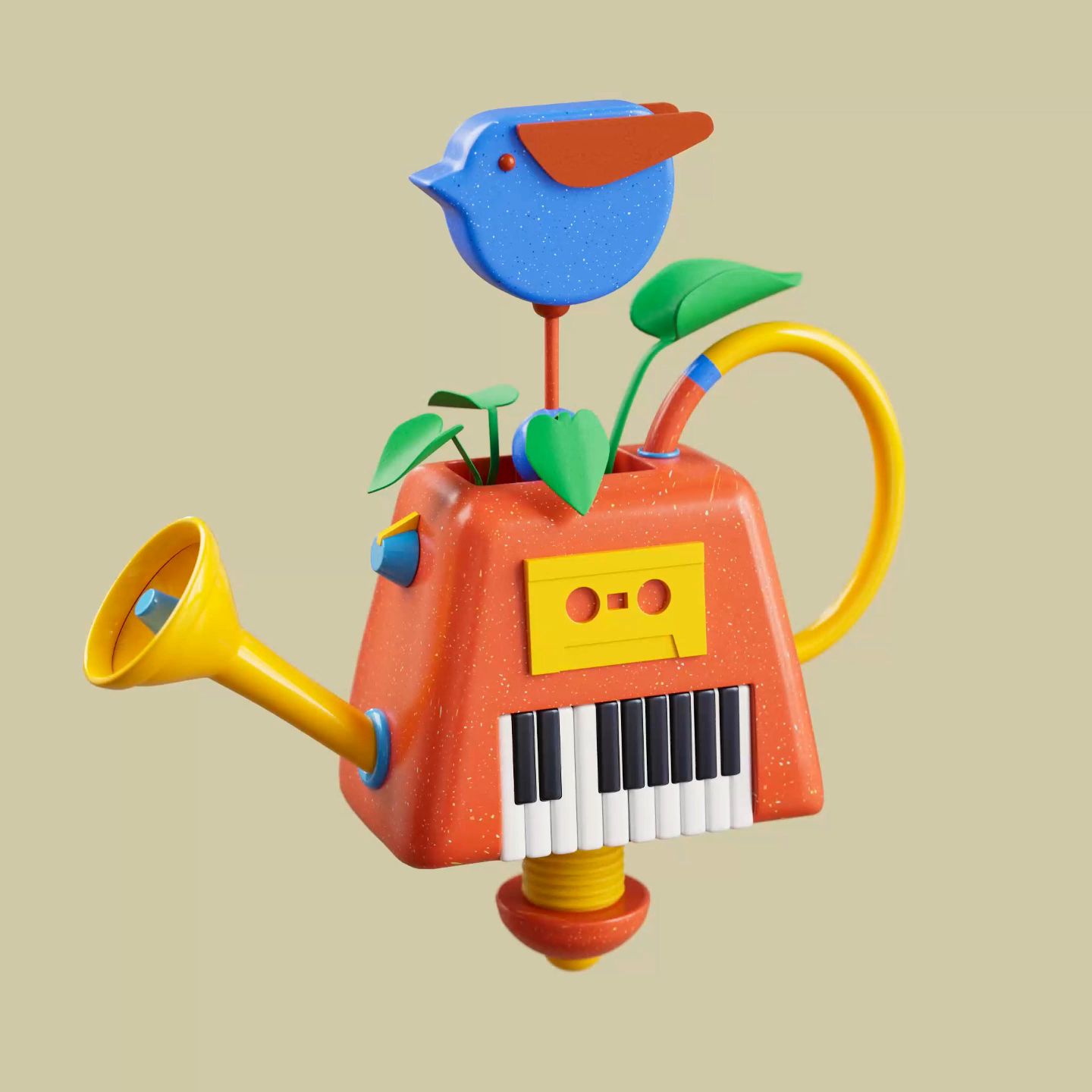 Melodies in Motion 3D Piano Performance by Shweta Hegde on Dribbble
