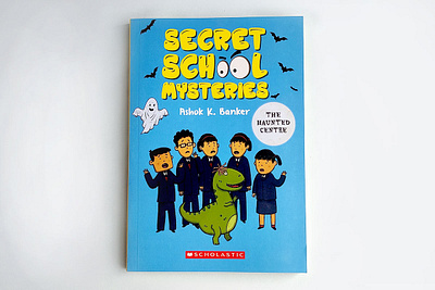 Secret School Mysteries - The Haunted Centre art book illustrations children book childrens book childrens illustrations design editorials illustration