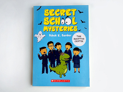 Secret School Mysteries - The Haunted Centre art book illustrations children book childrens book childrens illustrations design editorials illustration