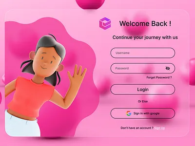 Login and Sign up page UI Design login page sign in sign up ui web design