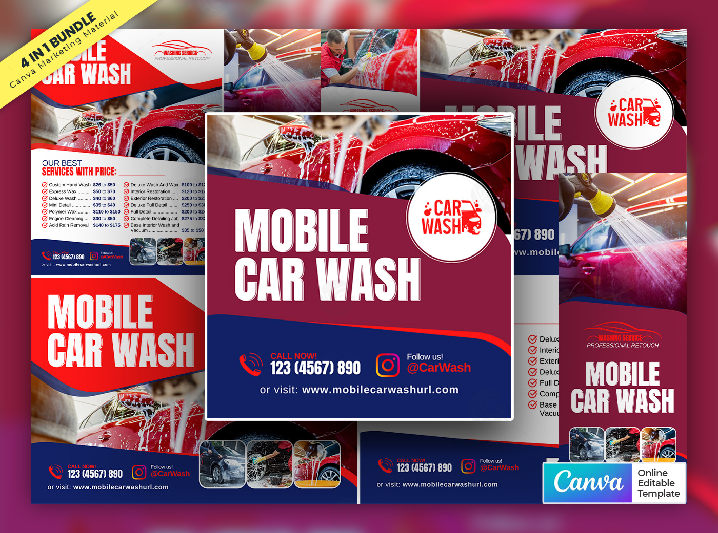 mobile-car-wash-service-price-list-marketing-material-bundle-by