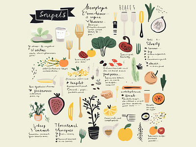 Gastronomic Delights - Artistic Menu Design design illustration menu menu design