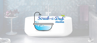 Scrub-A-Dub Media Logo Design branding graphic design logo