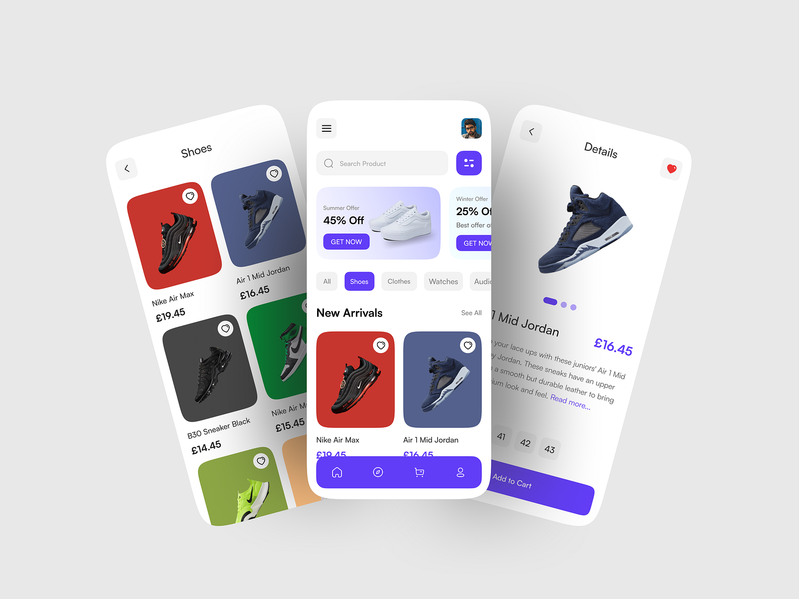 E-commerce App by Ayodele on Dribbble