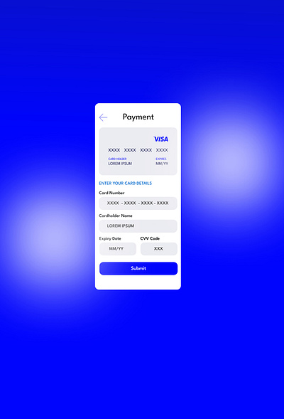 Credit card checkout design ui ui design uiux design