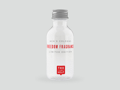 Product Label mockup for Fragrance company