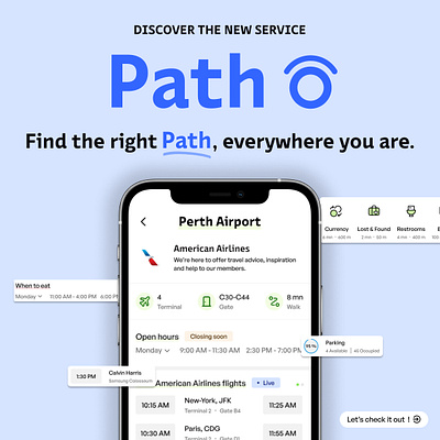 Path, the new guiding service branding figma path product product design ui