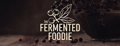 The Fermented Foodie Blog & Packaging Design branding branding design food photography graphic design logo photography