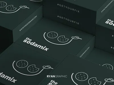 Minimal and playful cookie box design box box design branding cookie box cookie box design design funny box design graphic design illustration label minimal modern modern cookie box design package packaging