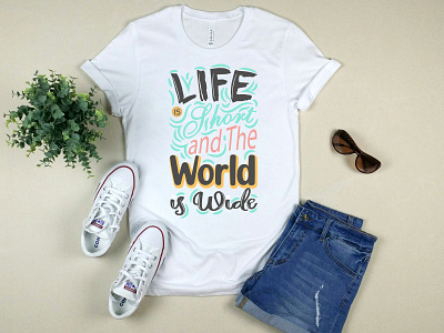 Typography T-shirt Design positive