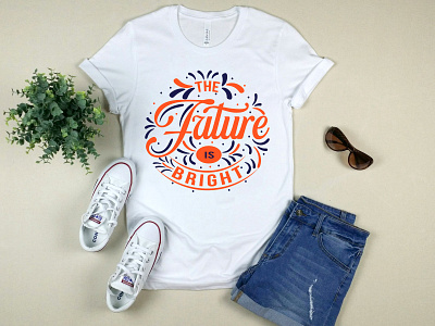 Typography T-shirt Design positive