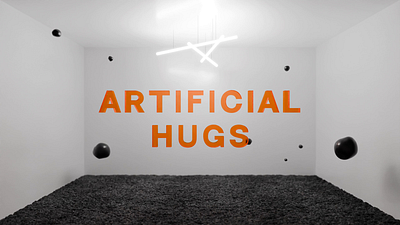 Artificial Hugs #3 3d 3d modeling 3d motion graphics animation branding graphic design logo motion graphics render