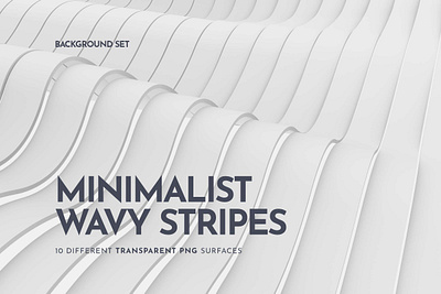 White Wavy Stripes Backgrounds 3d abstract backdrop background bend decorative illustration minimalist rendering stripe striped stripes surface wallpaper waves white white background