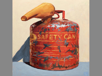 Safety Can Mugshot painting