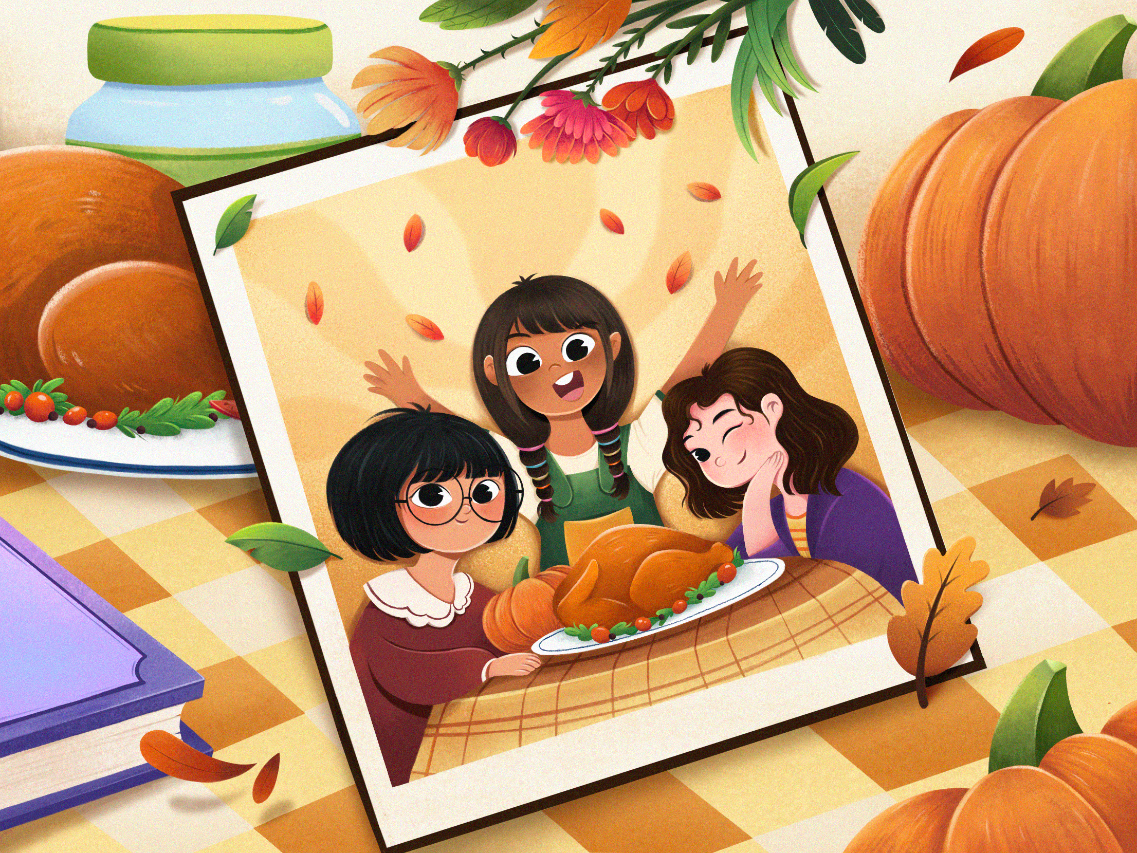 Example of Childrenbook Style Illustrations