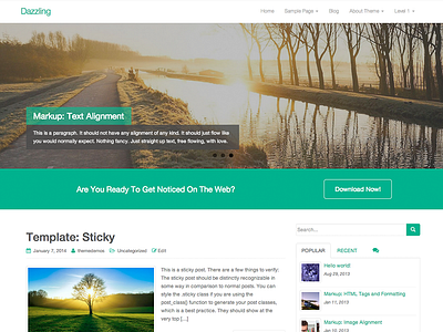 Simple theme design template graphic design minimalistic template website