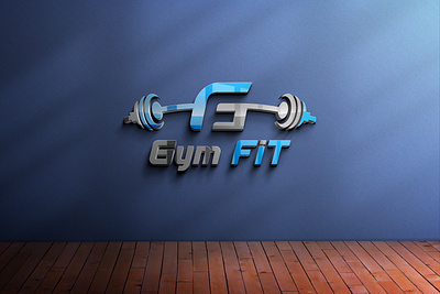Gym Fit Logo branding branding design business logo company logo graphic design logo logo design logo types minimal logo minimalist logo modern modern logo