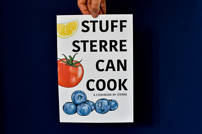 Stuff Sterre Can Cook - A cookbook by Sterre book branding cookbook drawing illustration procreate
