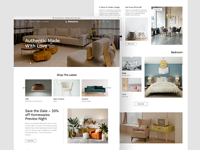 Furniture Landing Page animation furniture furniture landing page home page landing page shorts ui uiux user interface ux web page web site