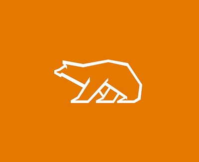 Angry Bear bear bear logo branding logo minimal vector