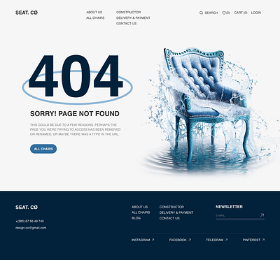 404 page not found ui
